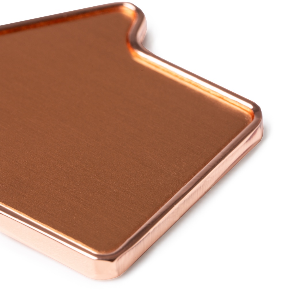 House-shaped metal keychain for engraving